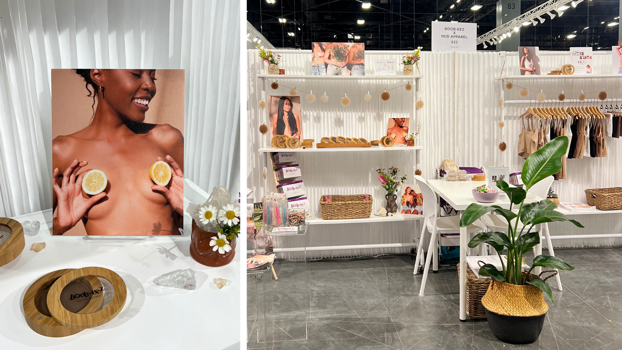 Boob-eez x NŪD Apparel will be at CABANA in Miami