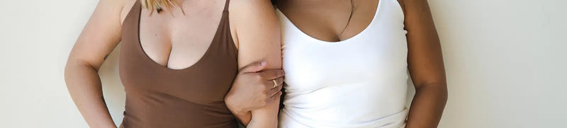 USA Made apparel -- NUD Apparel by boob-eez -- crop cami tank top for women and girls made from bamboo viscose 