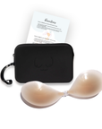 Match Maker - Seamless Sticky Bra + Carrying Case in Black