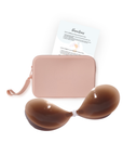Match Maker - Seamless Sticky Bra + Carrying Case in Light Pink