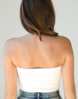 The Hunter - Double Layer Bandeau - White