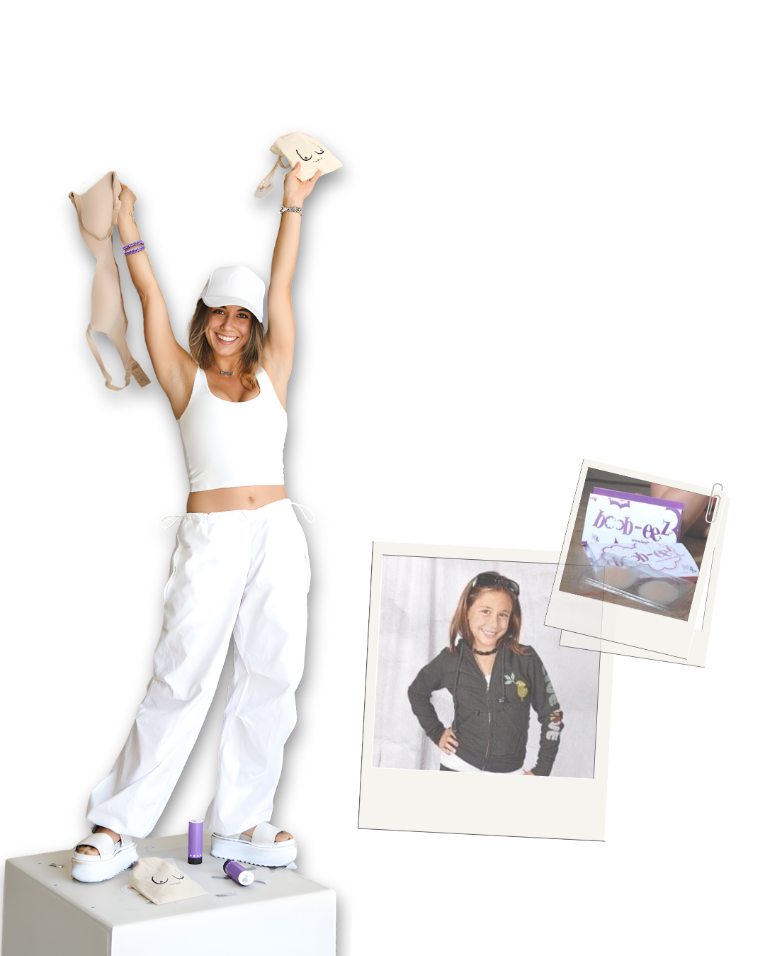 Boob-eez co-founder Carlie Christenson