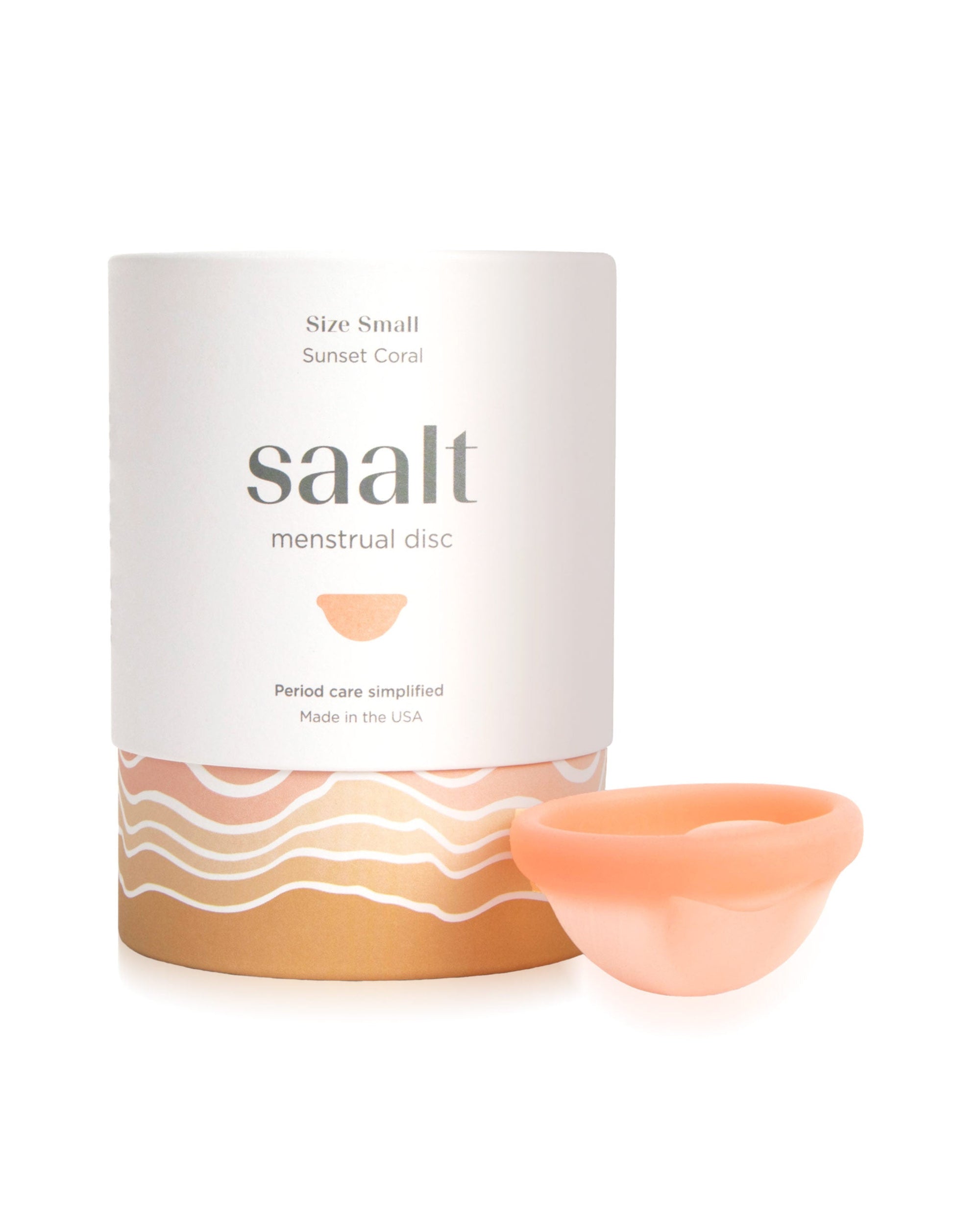 Reusable Menstrual Disc by Saalt