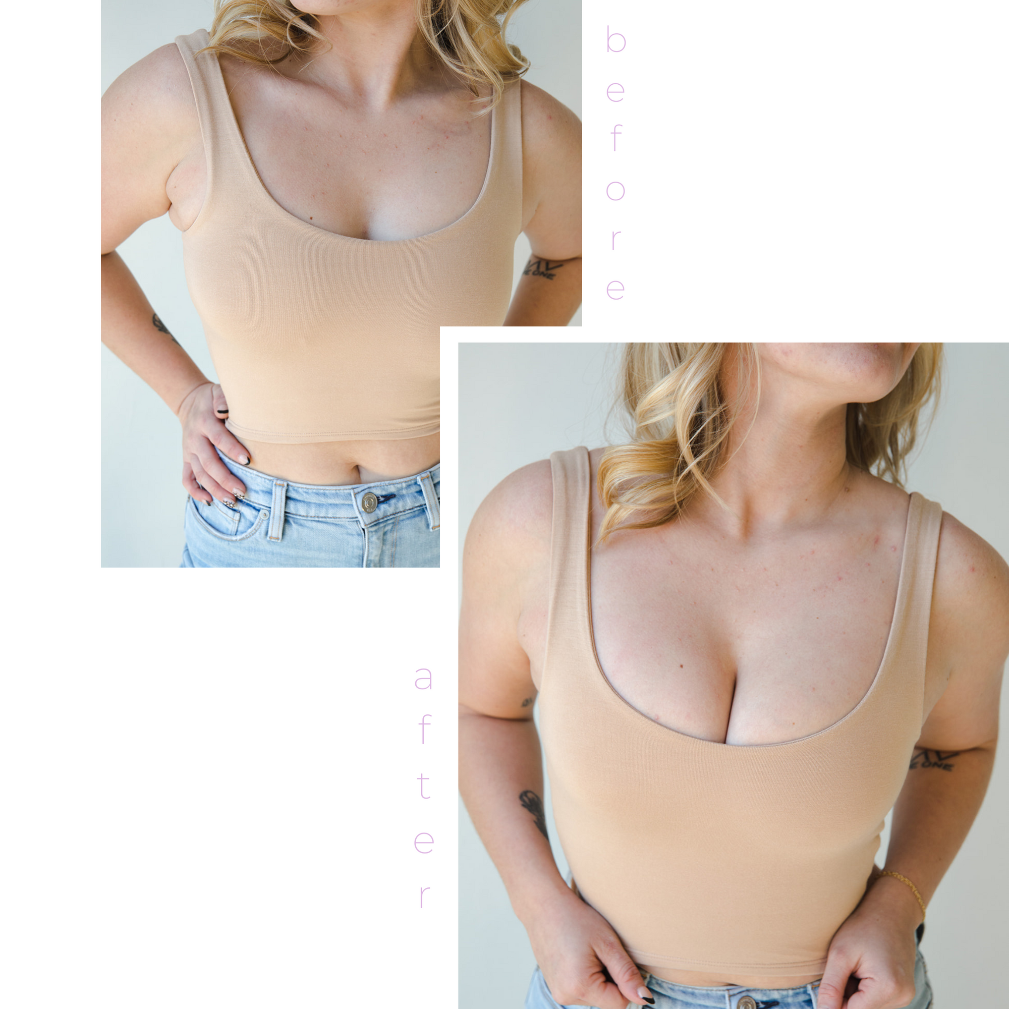 Seamless Stick-On Bra in LIGHT TINT