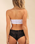 Lace Back Bandeau - Boob-eez